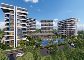 Neuer schöner Luxus-Komplex in Okudzhalar 