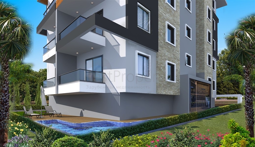 Wohnanlage im Stadtteil Mahmutlar