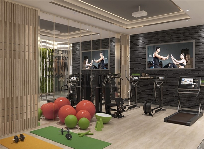 Wohnanlage im Stadtteil Mahmutlar