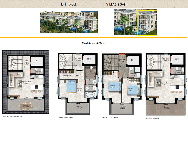 Luxus-Investitionsprojekt im Stadtteil Kestel