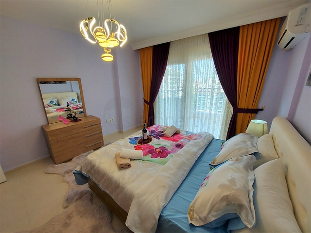 Geräumige 2+1-Wohnung 500 Meter vom Meer entfernt