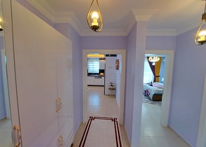 Geräumige 2+1-Wohnung 500 Meter vom Meer entfernt