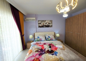 Geräumige 2+1-Wohnung 500 Meter vom Meer entfernt