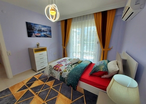 Geräumige 2+1-Wohnung 500 Meter vom Meer entfernt