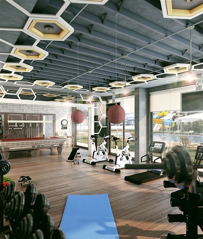 Zweizimmerwohnung in einer neuen Wohnanlage im Bezirk Avsallar