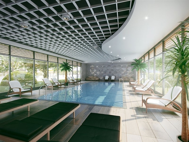 Zweizimmerwohnung in einer neuen Wohnanlage im Bezirk Avsallar