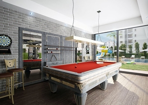 Zweizimmerwohnung in einer neuen Wohnanlage im Bezirk Avsallar