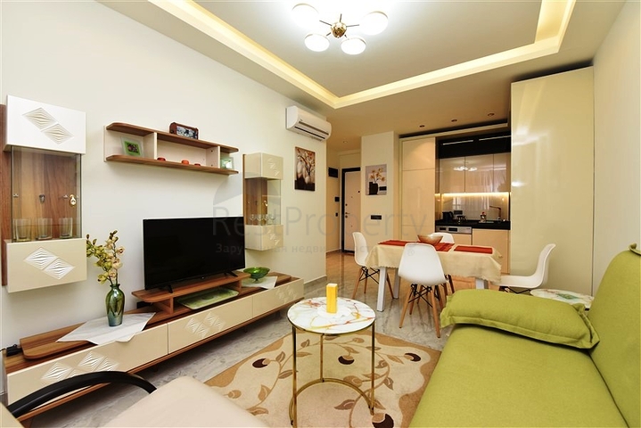 1+1 Wohnungen im Zentrum von Alanya 