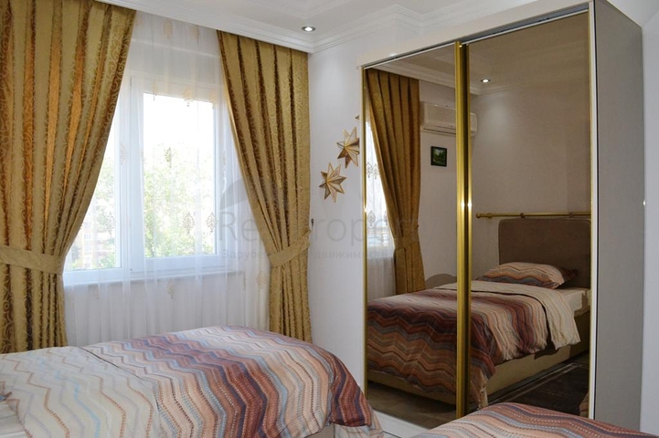 2+1 Wohnung mit Meerblick im Stadtteil Mahmutlar