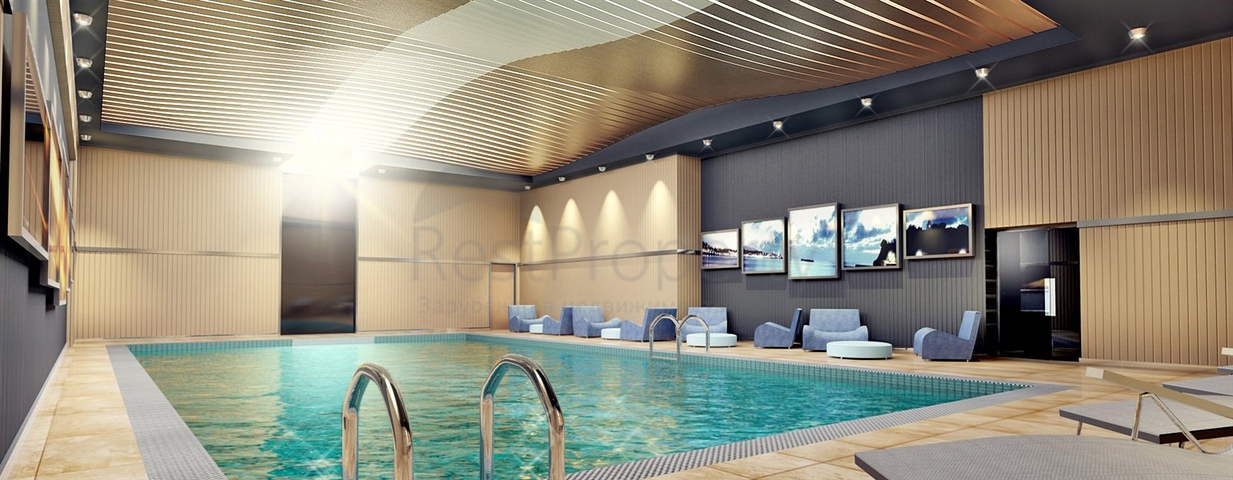 1+1 Wohnung in einem neu gebauten Haus im Stadtteil Avsallar