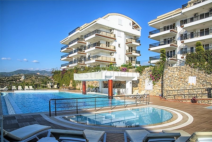 Apartment 2+1 mit Meerblick