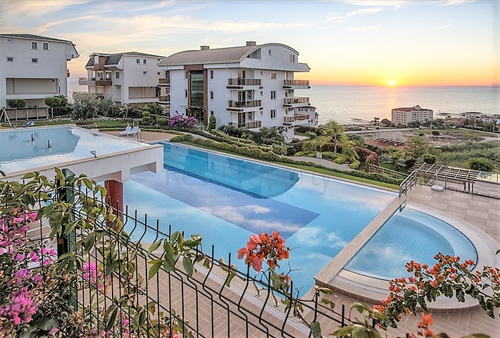 Apartment 2+1 mit Meerblick