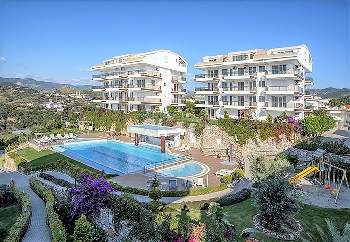 Apartment 2+1 mit Meerblick