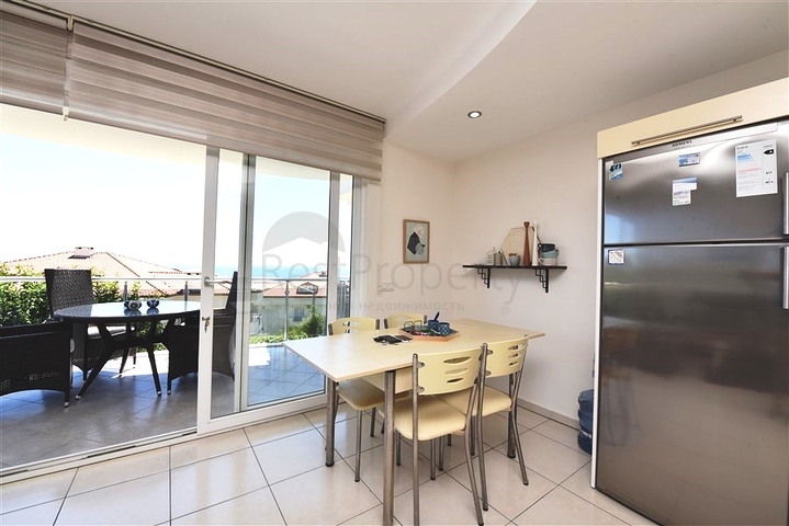 Apartment 2+1 mit Meerblick