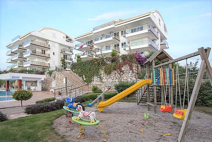 Apartment 2+1 mit Meerblick