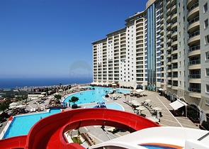 2+1 Wohnung in einem Hotelkomplex in Kargicak