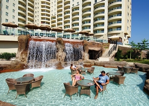 2+1 Wohnung in einem Hotelkomplex in Kargicak