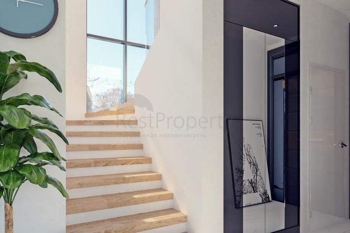 Attraktive Villen umgeben von üppiger Natur