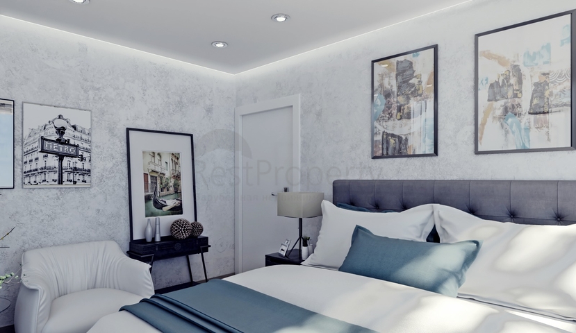 Attraktive Villen umgeben von üppiger Natur