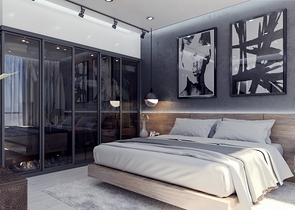 Attraktive Villen umgeben von üppiger Natur