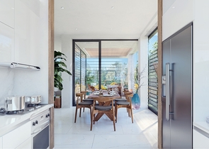 Attraktive Villen umgeben von üppiger Natur