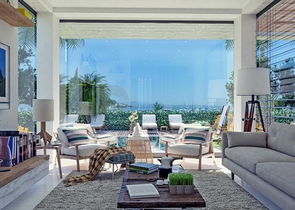 Attraktive Villen umgeben von üppiger Natur