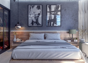 Attraktive Villen umgeben von üppiger Natur