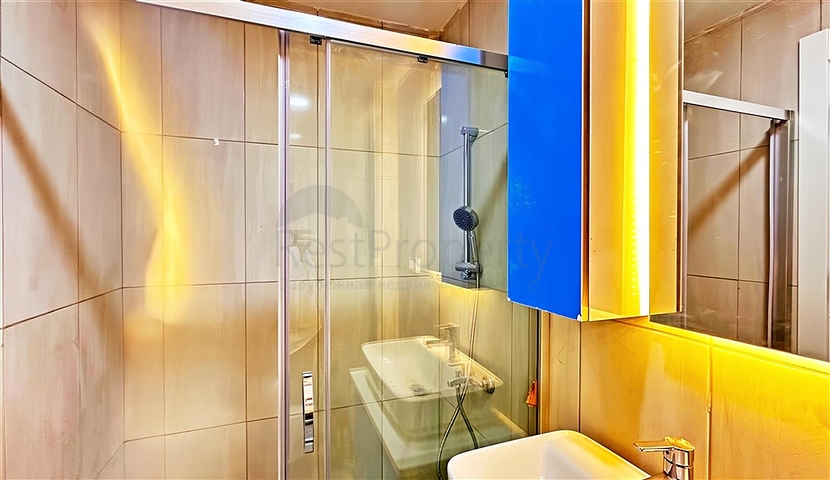 Neue Zweizimmerwohnung in einem Komplex mit eleganter Infrastruktur