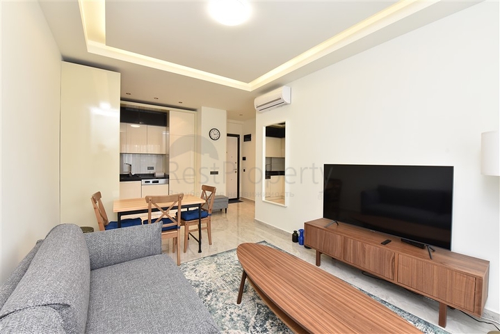 1+1 Wohnung in einem neuen Komplex in der Gegend von Cleopatra