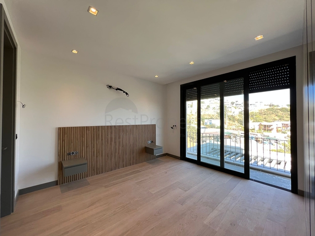 Abgelegene Villen mit Meerblick