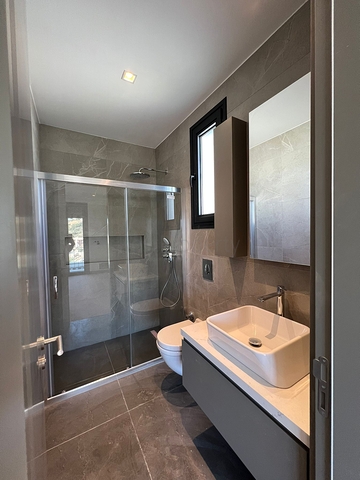 Abgelegene Villen mit Meerblick