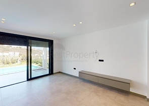 Abgelegene Villen mit Meerblick