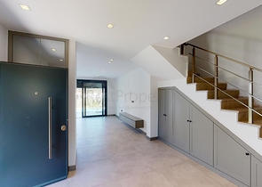 Abgelegene Villen mit Meerblick