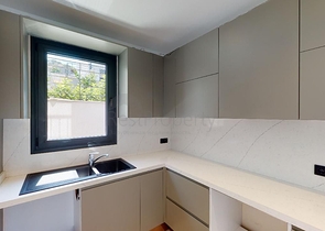 Abgelegene Villen mit Meerblick