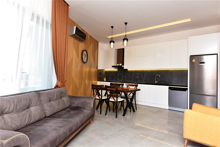 Stilvolle 1+1-Wohnung in der Nähe von Kleopatra Beach