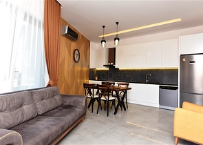 Stilvolle 1+1-Wohnung in der Nähe von Kleopatra Beach