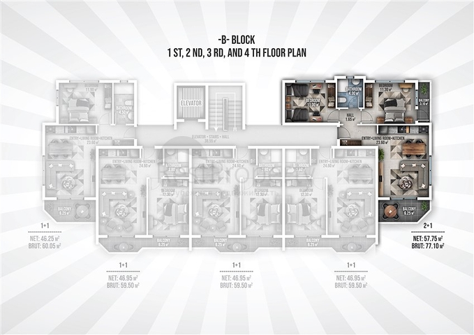 Investitionsprojekt 400m vom Meer entfernt in Okurcalar