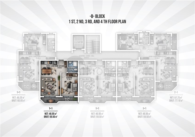 Investitionsprojekt 400m vom Meer entfernt in Okurcalar