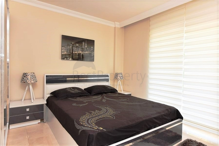 Villa mit Blick auf das Mittelmeer im Viertel Demirtas