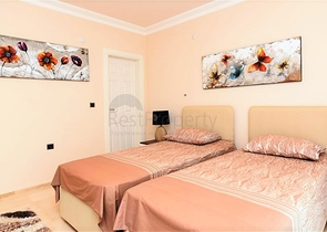 Villa mit Blick auf das Mittelmeer im Viertel Demirtas