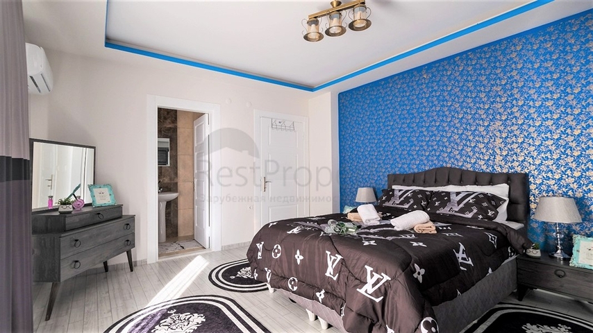 Wohnung mit großer Fläche in Mahmutlar