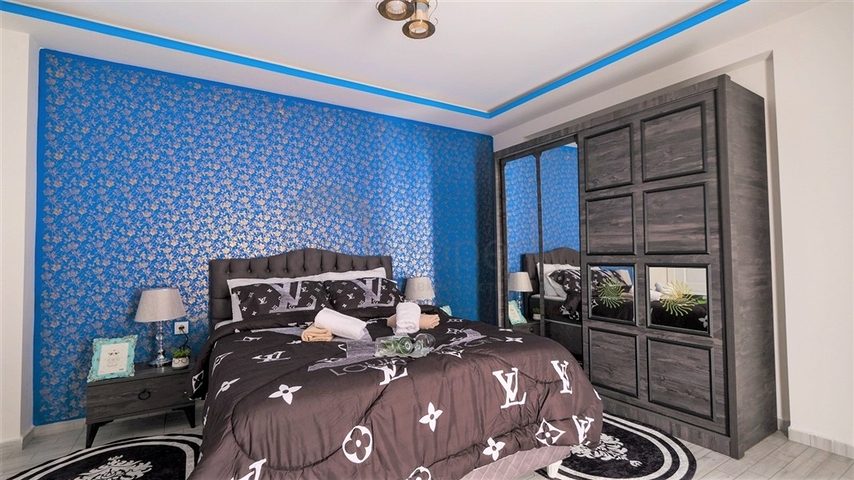 Wohnung mit großer Fläche in Mahmutlar