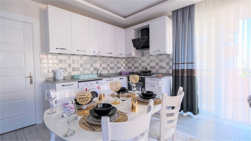 Wohnung mit großer Fläche in Mahmutlar