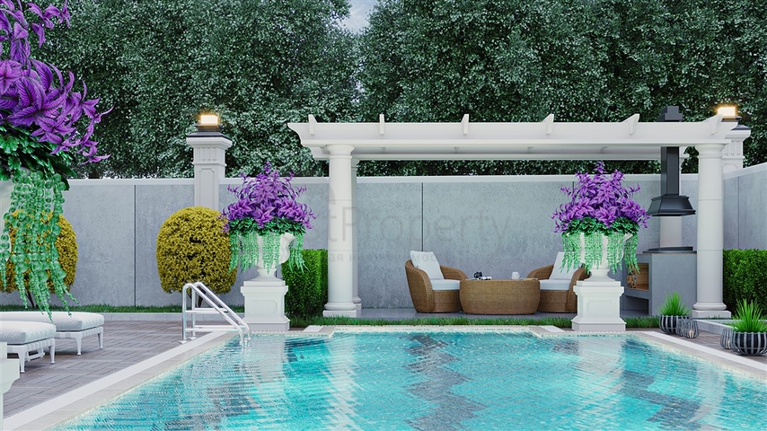 Villa mit Meerblick 5+1 in Kargicak