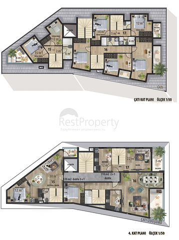 Neues Projekt 500 Meter vom Kleopatra Beach entfernt