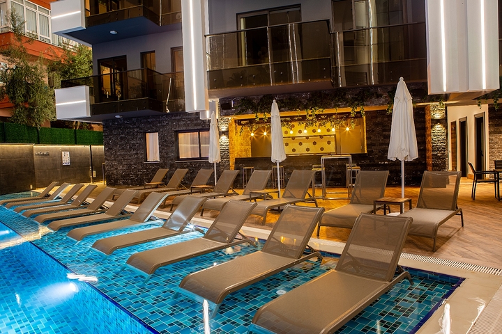 Clubhaus im Kleopatra-Viertel