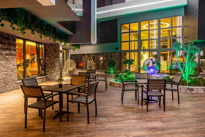 Clubhaus im Kleopatra-Viertel