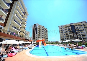 Große 2-Zimmer Wohnung in einer der beliebtesten Anlagen in Avsallar/Alanya