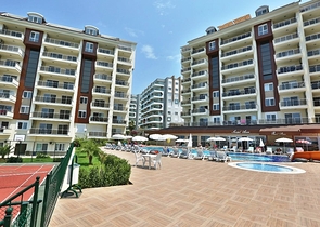 Große 2-Zimmer Wohnung in einer der beliebtesten Anlagen in Avsallar/Alanya