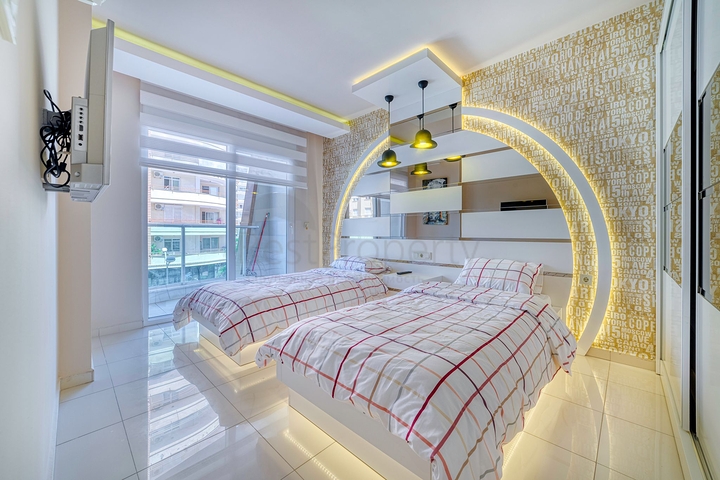 Moderne 2+1-Wohnung in Mahmutlar